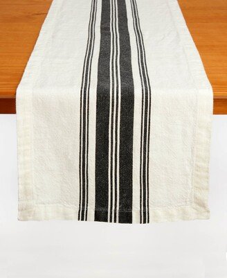 Tableau Linen Center Stripe Table Runner, 72