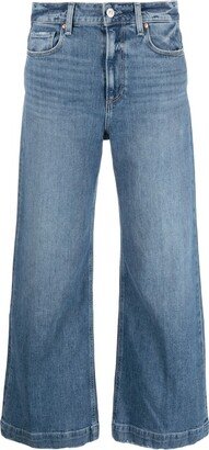 Wide-Leg Denim Jeans-AK