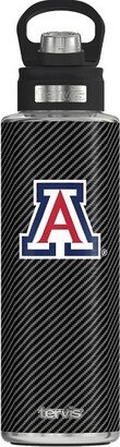 Arizona Wildcats Carbon Fiber Wide Mouth Water Bottle - 40oz