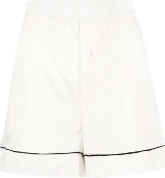 Stretch-Silk Lounge Shorts