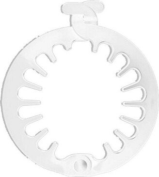 Mini 2.5 Inch Hair Clamps for Big Hair - Painless, Damage-Free Styling Tool - Clear 1 Piece - PuffCuff