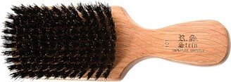 Bass Brushes - Men's Hair Brush Wave Brush 100% Pure Premium Natural Boar Bristle FIRM Genuine Natural Wood Handle Classic Club/Wave Style Oak Wood