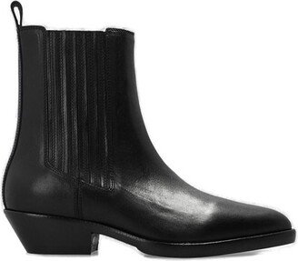 Pointed Toe Ankle Boots-AP