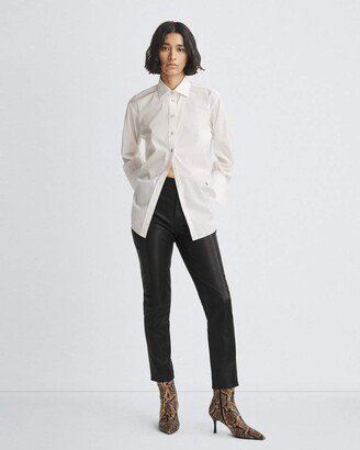 Diana Cotton Poplin Shirt Classic Fit Button Down