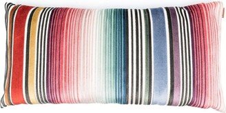 Multicolour Striped Cushion