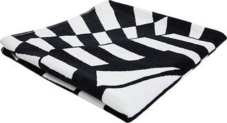 Stone Ray Towel (Black White) Bath Towels