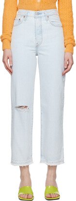 Ribcage Straight Ankle Jeans-AB