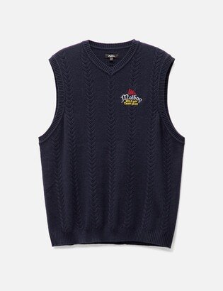 Yacht Club Cable Knit Vest