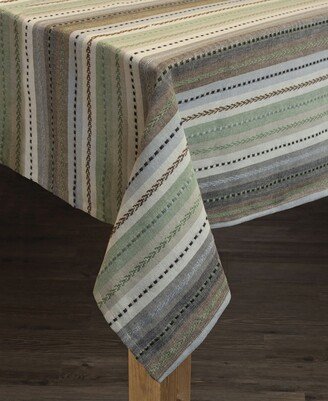 Lintex Phoenix Striped Dobby Cotton Textured Tablecloth