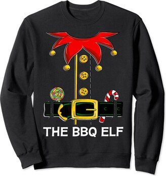 The BBQ Elf Squad Christmas Gifts Family Matching Group The BBQ Elf Christmas Sweatshirt