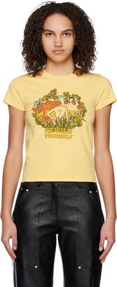 Yellow 'Rewild Yourself' T-Shirt