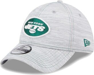 Men's Gray New York Jets Speed 39THIRTY Flex Hat