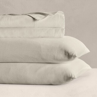 BR Home Washed Linen-Cotton Sheet Set