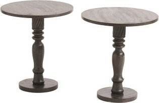 TJMAXX Set Of 2 Accent Tables