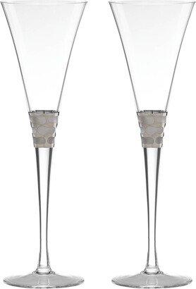 Truro Toasting Flutes, Set of 2