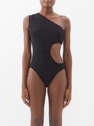 One-shoulder Cutout Swimsuit