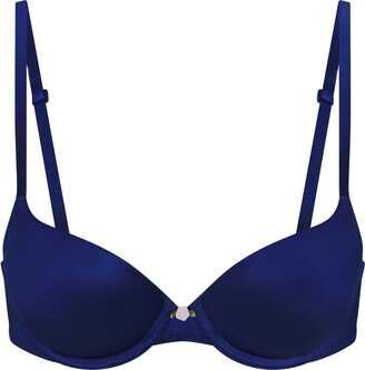 Stretch Satin Push-Up Bra | Neptune