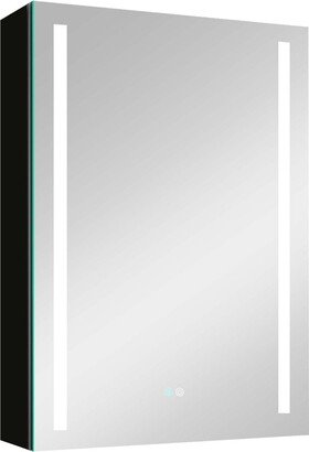 BESTCOSTY 30x20 inch LED Bathroom Medicine Cabinet With Lighted Mirror