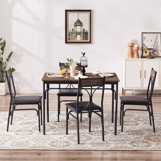 Bistro Kitchen Dining Table and Dining Chair Set of 2 or 4