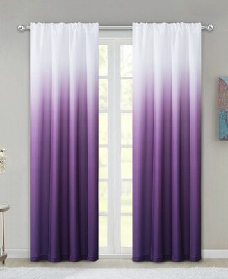 Ombre 40 x 84 Curtain Set