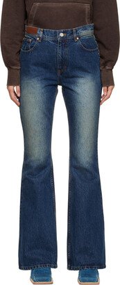 Blue Flared Jeans-AB