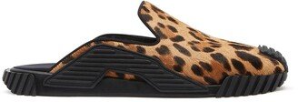 NS1 leopard-print slippers