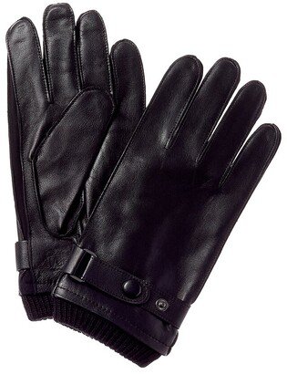 Wool-Blend & Leather Gloves