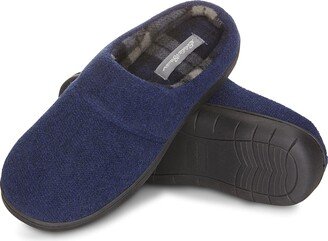 Men's Fremont Slippers | House Slippers for Men | Cushioned Footbed Lightweight Slip-On Bedroom Shoes with Rubber Outsole