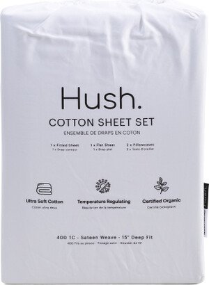 400tc Luxury Cotton Sateen Sheet Set-AA