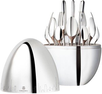 Shanghaï skyline 24 piece flatware set