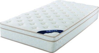 Brassex Inc. 10.5'' Euro Top Double Mattress with Pocket Coil