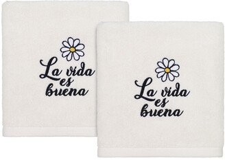 La Vida Es Buena 2-Pc. Hand Towel Set, 30