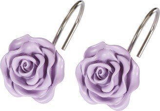 Royal Court Chambord Shower Curtain Hooks, 12 Piece Set