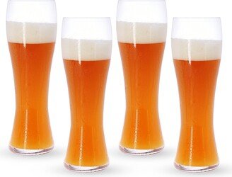 Beer Classics Hefeweizen Glasses, Set of 4, 24.7 Oz