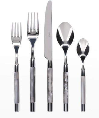 Capdeco Conty 5-Piece Place Setting, Grey