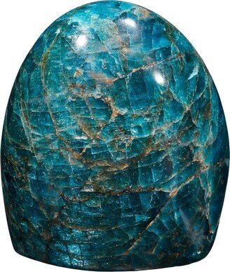 Blue Apatite Stone Freeform - Standing Crystal Polished Tower Decor #6