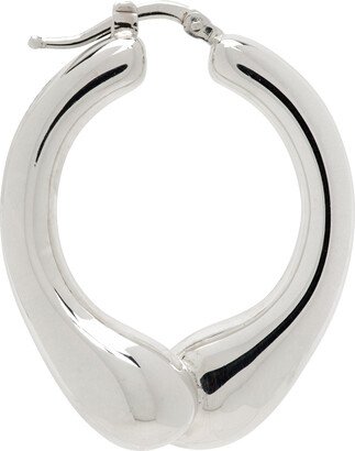 Silver Hoop Single Earring