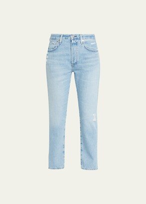 Emerson Slim Cropped Boyfriend Jeans