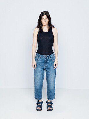 Carrot Cropped Organic-cotton Jean-AA