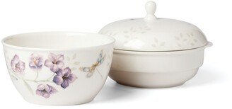 Butterfly Meadow 3-Piece Stackable Bowl Set