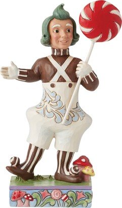 Jim Shore Oompa Loompa with Lollipop Figurine