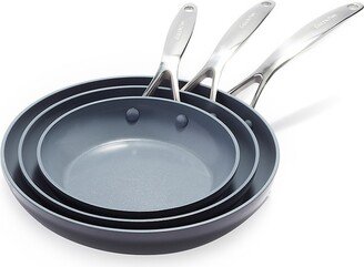 Valencia Pro 3-Piece Frying Pan Set