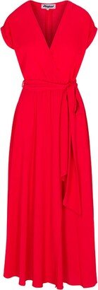 Jasmine Maxi Dress - Cherry Red