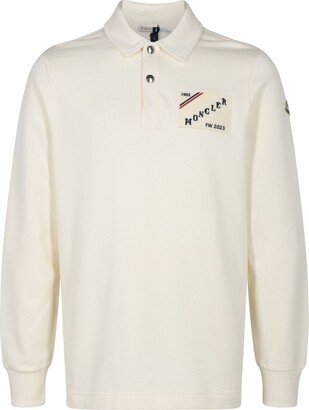 Logo-Appliqué Cotton Polo Shirt-AA