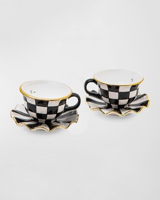 Courtly Teacup Salt & Pepper Set