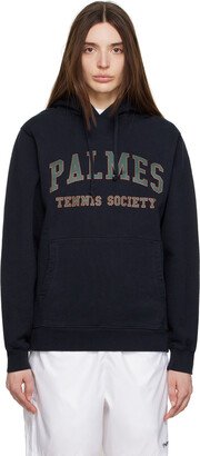 Palmes Navy Mats Hoodie