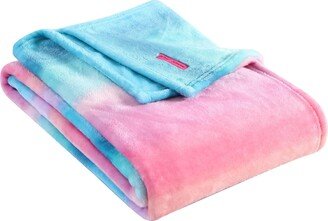 Closeout! Ombre Ultra Soft Plush Blanket, Full/Queen