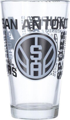 San Antonio Spurs 16 Oz Team Spirit Pint Glass