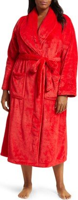 Shawl Collar Plush Robe