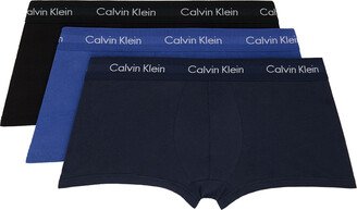 Three-Pack Multicolor Low-Rise Boxers
